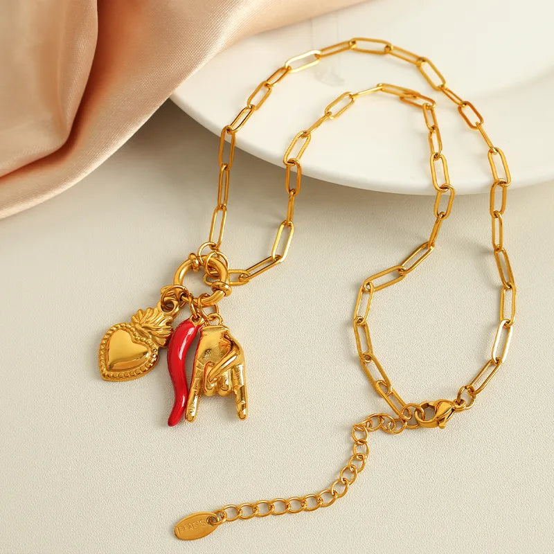 Collar Amuleto di Napoli