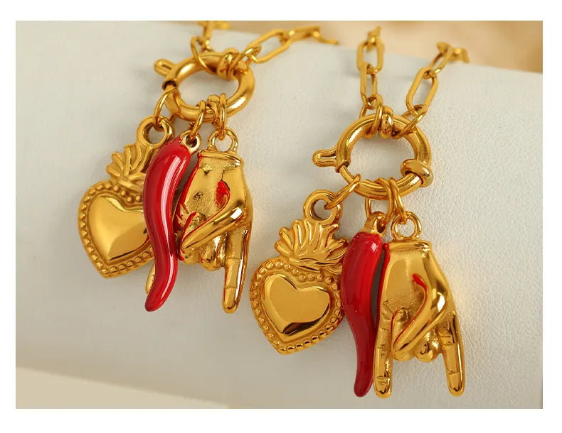 Collar Amuleto di Napoli